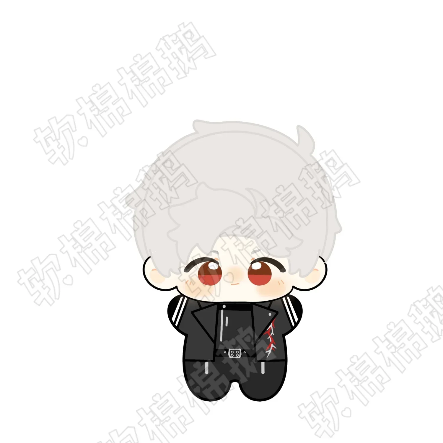 

10cm Anime Love and deepspace Sylus Qing Che Soft Plush Cotton Doll Mini Starfish Body Cosplay Dolls Keychain Stuffed Toys Gift