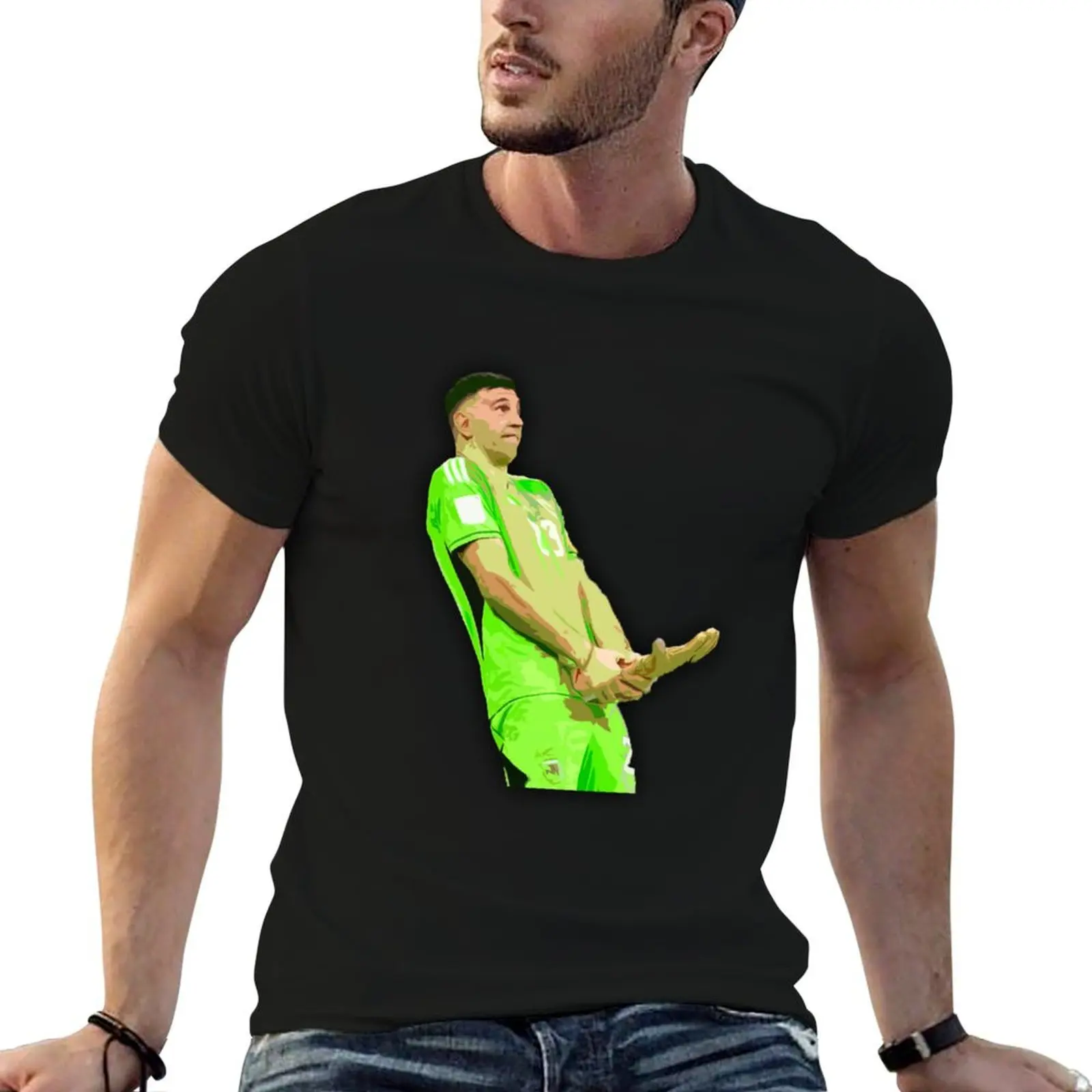 Camiseta Dibu Martinez, camisetas gráficas para hombre, camisetas para hombre, camiseta ajustada para hombre