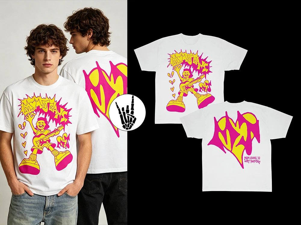 camiseta-feminina-de-algodao-puro-para-o-verao-com-estampa-grafica-metalica-retro-oversized-e-camiseta-masculina-de-manga-curta-estilo-rock