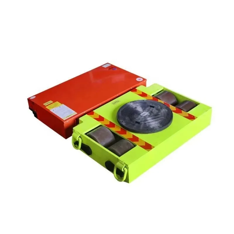 Electric Tank Mover Industrial Heavy Duty Equipment Transporter Wireless Control Power Skates for Machine Moving