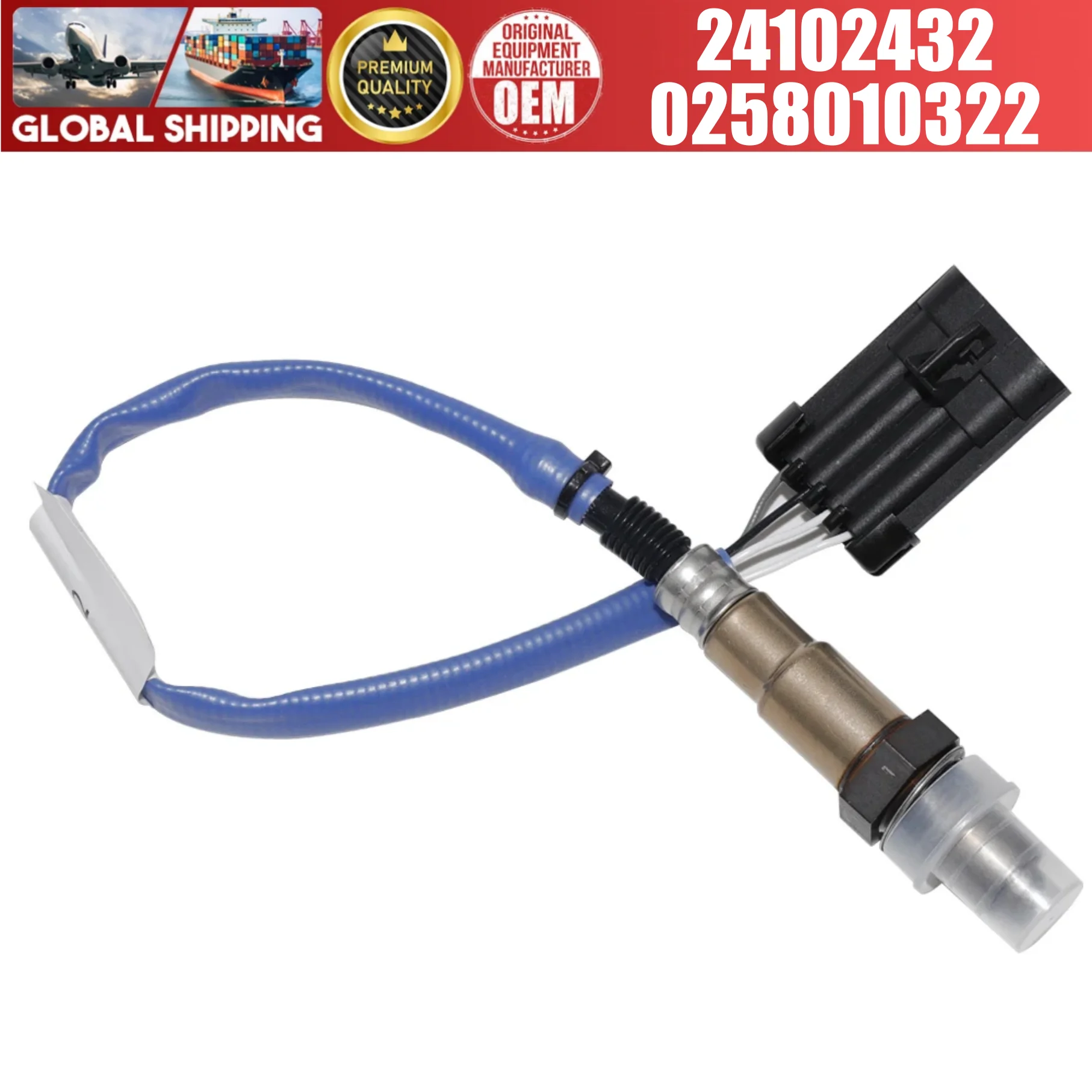 24102432 0258010322 rear Oxygen Sensors fit for Chery Bonus Lifan Buick Excelle 1.6 1.8 Epica Lova