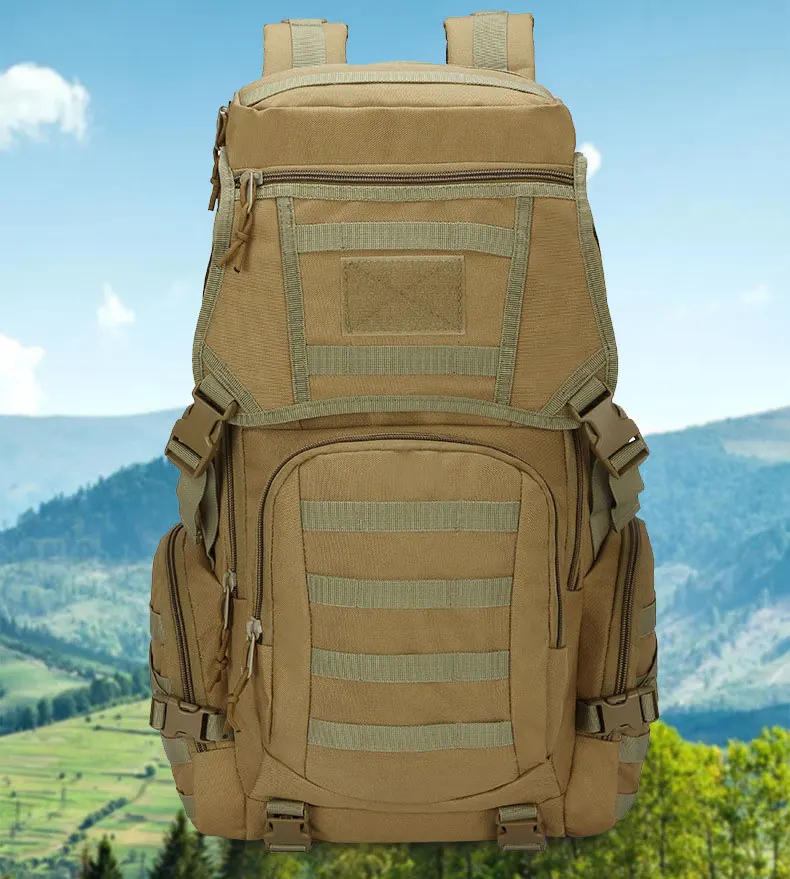 Taktische Rucksack Überleben Tasche Jagd MOLLE Rucksack GYM Für Männer EDC Outdoor Reise Wandern Rucksack Camping Trekking Rucksack – Detail 1