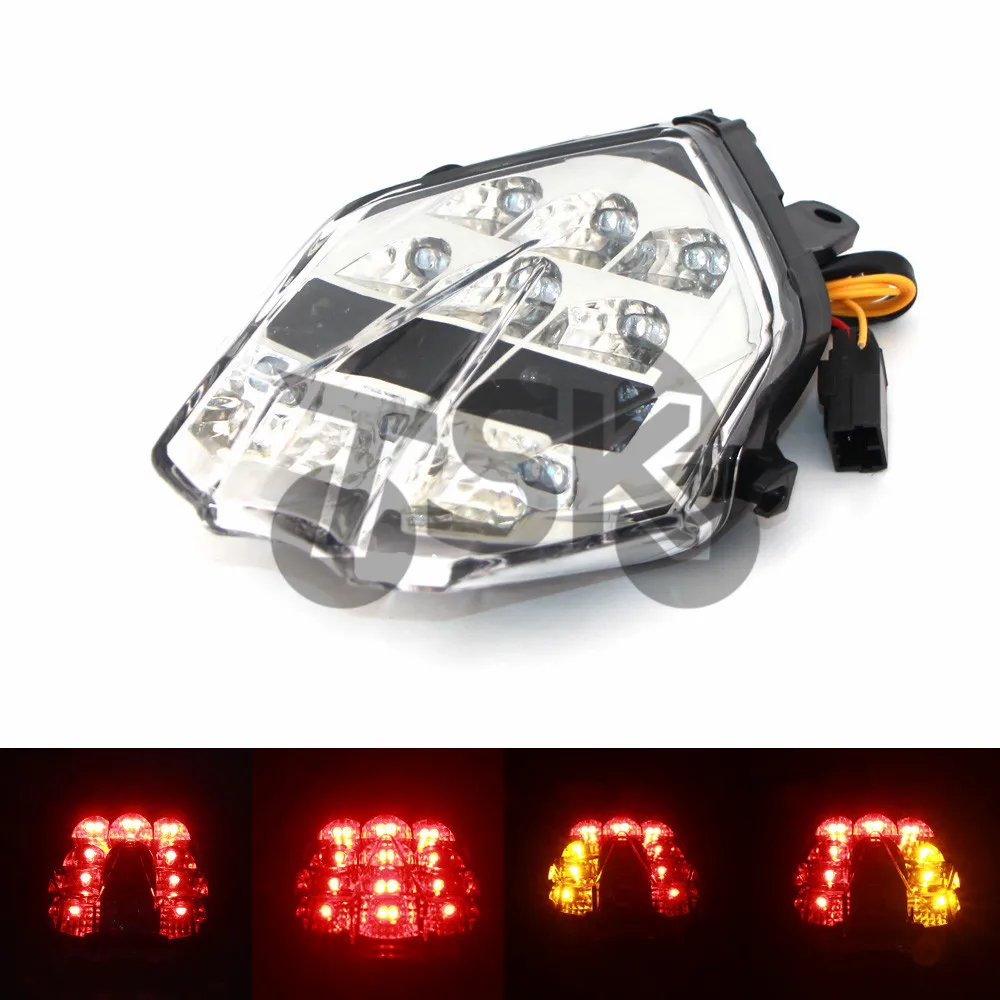 

For Triumph Speed Triple 675 675R Daytona 675 2013 2014 2015 Motorcycle Rear LED Tail Light Blinker Turn Signal Taillight