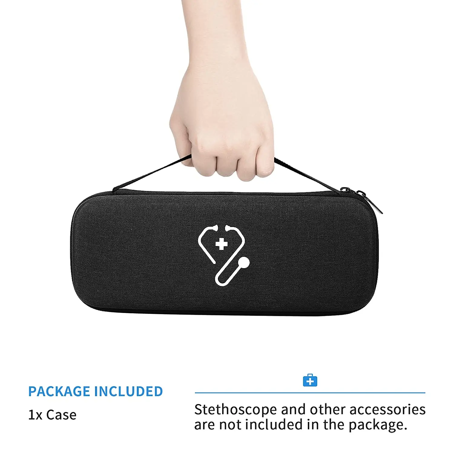 3M Littmann Classic III/Lightweight II S.E./ MDF Acoustica & Cardiology IV EVA 여행용 가방용 Yinke 청진기 케이스