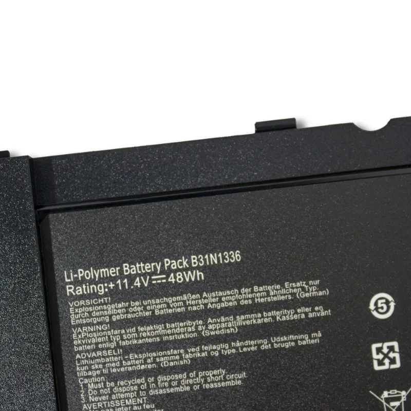 بطارية كمبيوتر محمول B31N1336 عالية الجودة 11.4 فولت 4200 مللي أمبير في الساعة لأجهزة ASUS VivoBook C31-S551 S551L S551LB S551LA R553L R553LN R553LF العلامة التجارية الجديدة #3