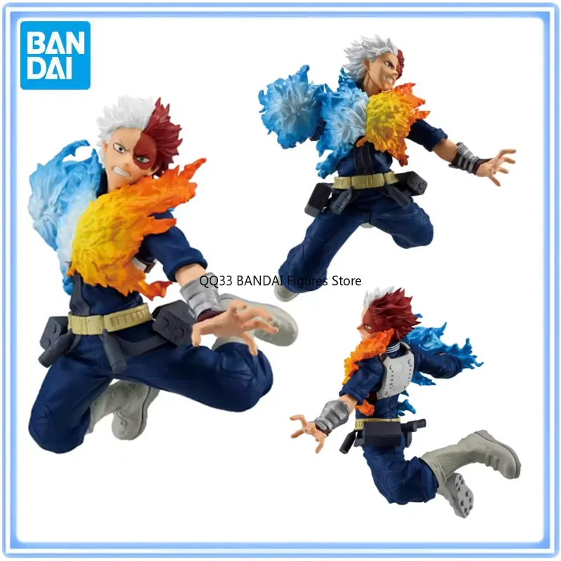 

Bandai Original My Hero Academia Maximatic Series Shoto Todoroki Action Figure Model Desktop Ornaments Collectibles