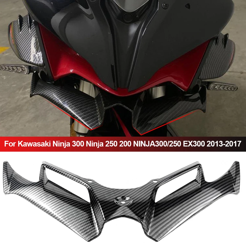 Motorcycle Winglet Aerodynamic Wing Kit Spoiler Motor Accessories