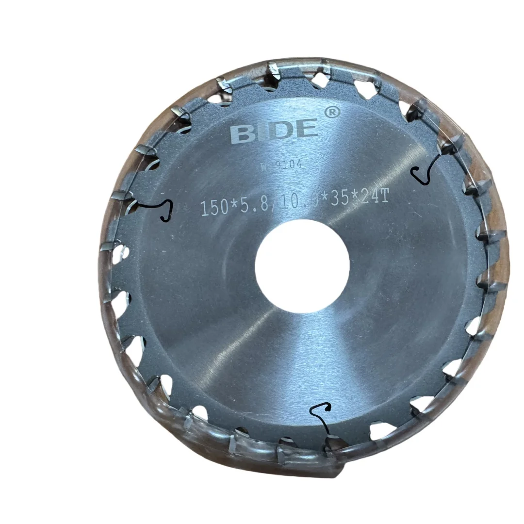 

D150 Woodworking Slotting Saw 7.0/10.0mm Thickened Alloy Silent Durable Blade for Density Board Sawing Tool
