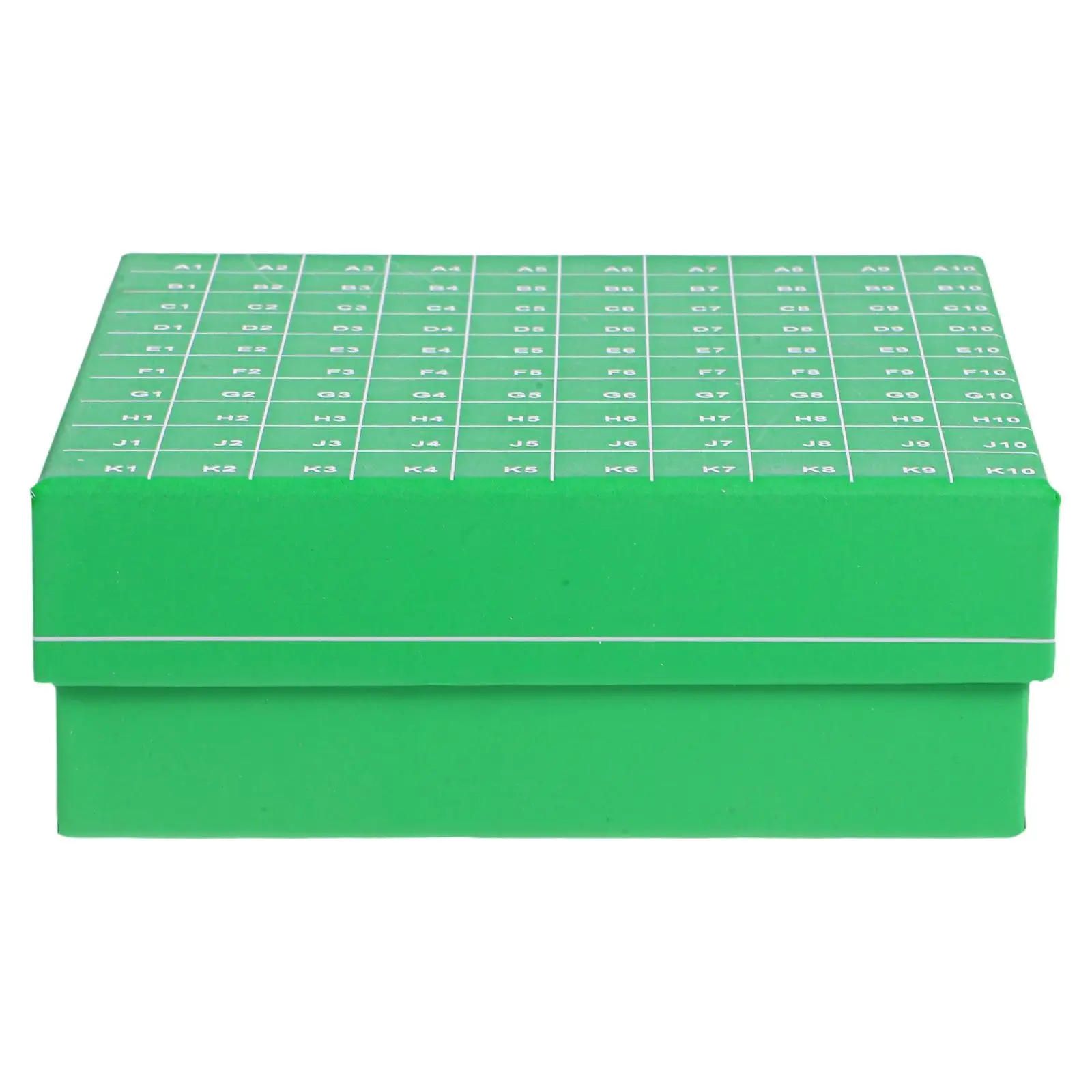 100 Well Waterproof Fliptop Cell Freezing Box Microtube Storage Cryobox Test Tube Paper Freezer Lab Container For