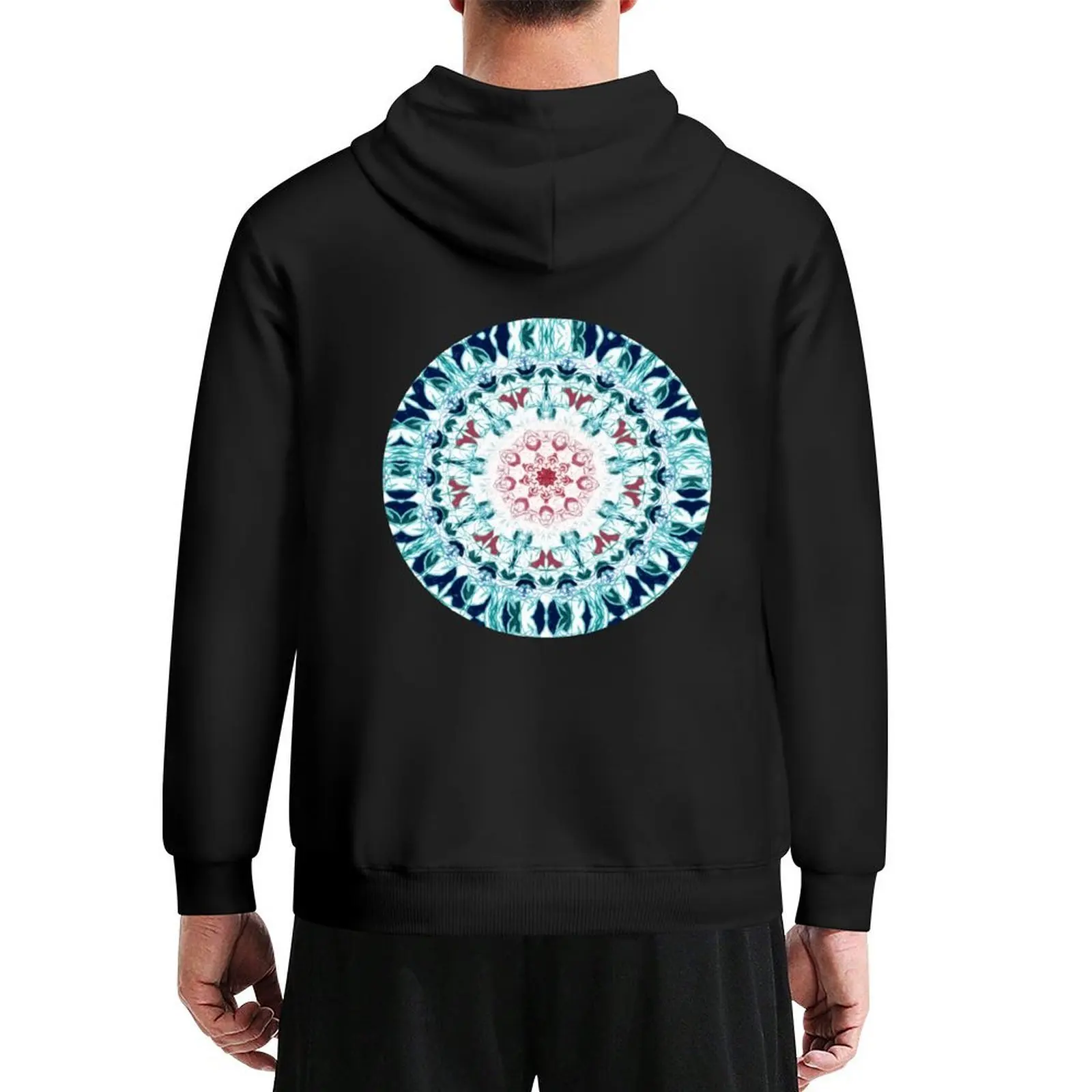 

Blush & Blue Mandala Hoodie winter clothes anime clothes aesthetic clothing fashion men new hoodies and sweatshirts