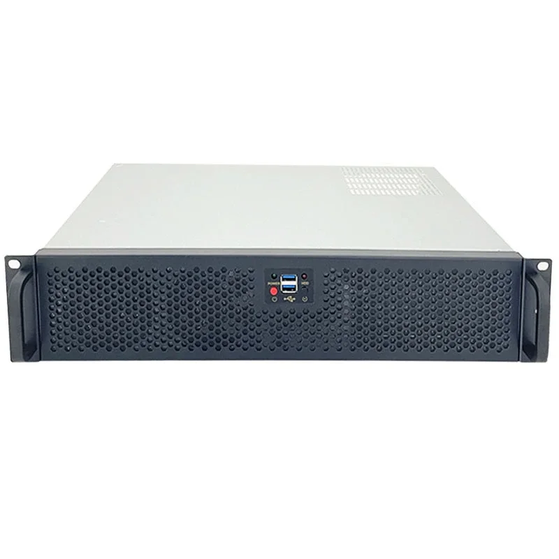 

2U-300 Industrial Control Server Chassis 30cm Depth Short Case MATX Board ATX Chassis