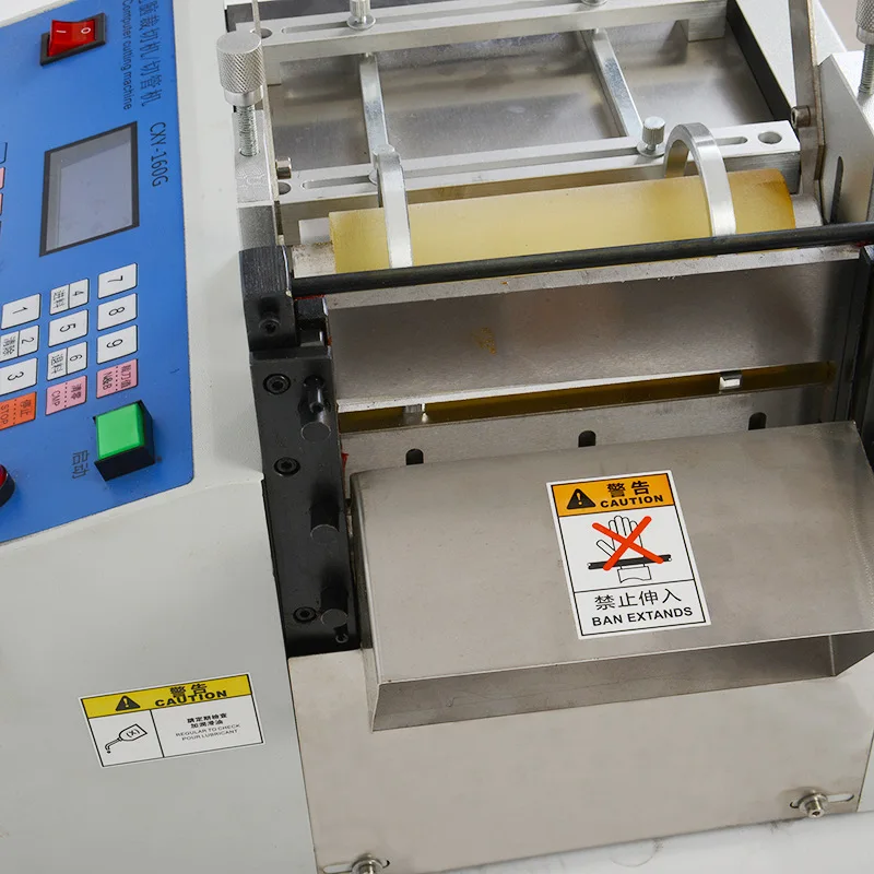 Microcomputer PVC & Foam Pipe Cutting Machine Elastic Band Cuff Cutting Machine
