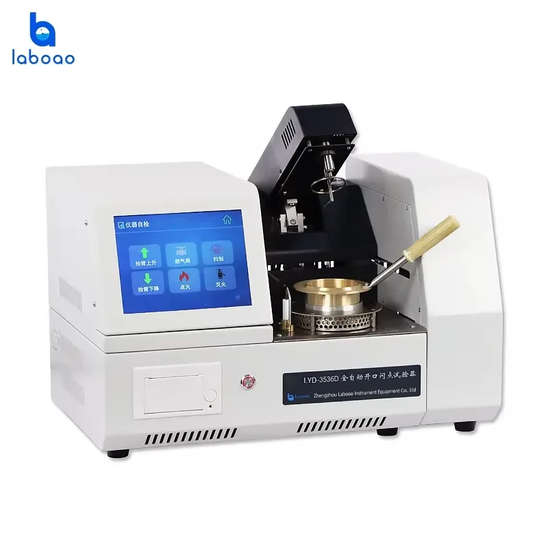 for  LYD-3536D Fully Automatic Cleveland Petroleum Open Cup Flash Point Tester 0.1 Accuracy Ambient to 400 Range