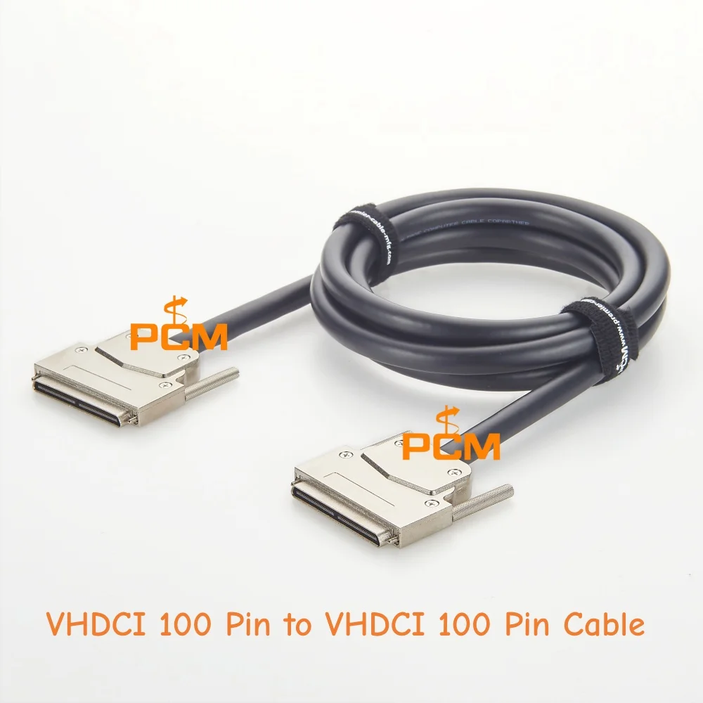 VHDCI 100 Pin to VHDCI 100 Pin Cable High Density Shielded SCSI Data Cable for Motion Control & Data Acquisition