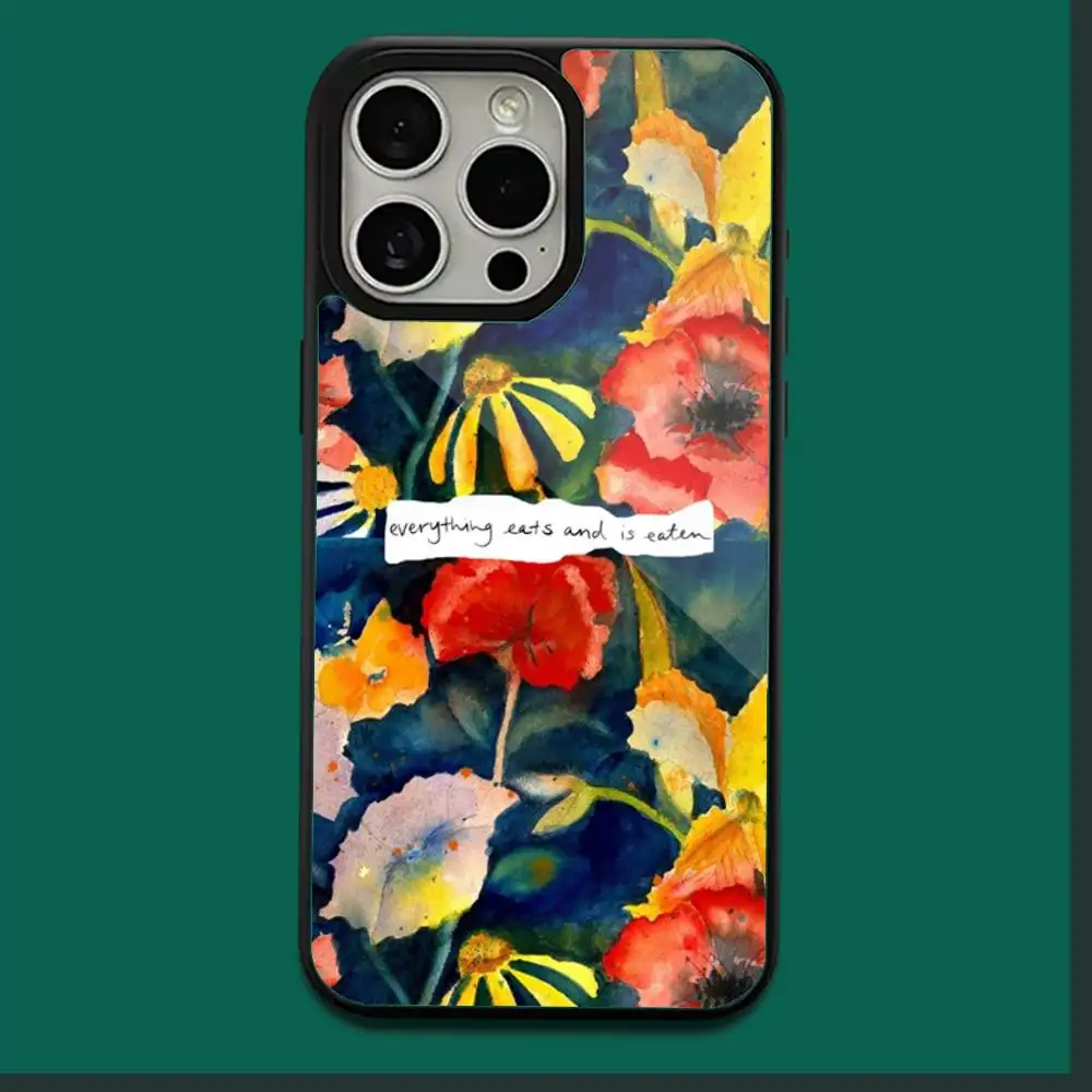 أدريان لينكر - حافظة هاتف فنية لألبوم الأغاني لهواتف iPhone 16,15,14,13,12,11,Plus,Pro,Max,Mini Magesafe شحن لاسلكي مغناطيسي