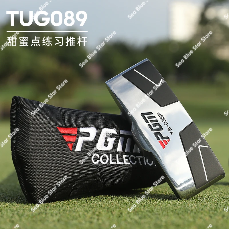 

Тренировочный паттер для гольфа PGM 2026 с малым зоном точного удара и линией прицеливания