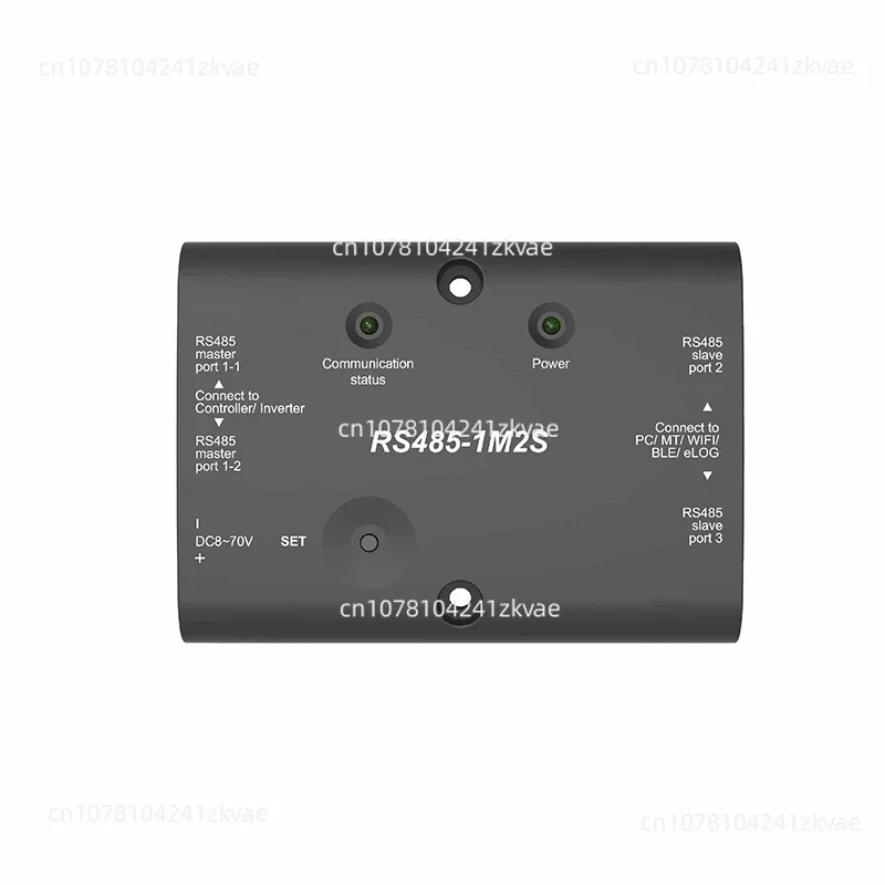 RS485-1M2S Extension Module extend the RS485 communication port of EPever solar controller/inverter