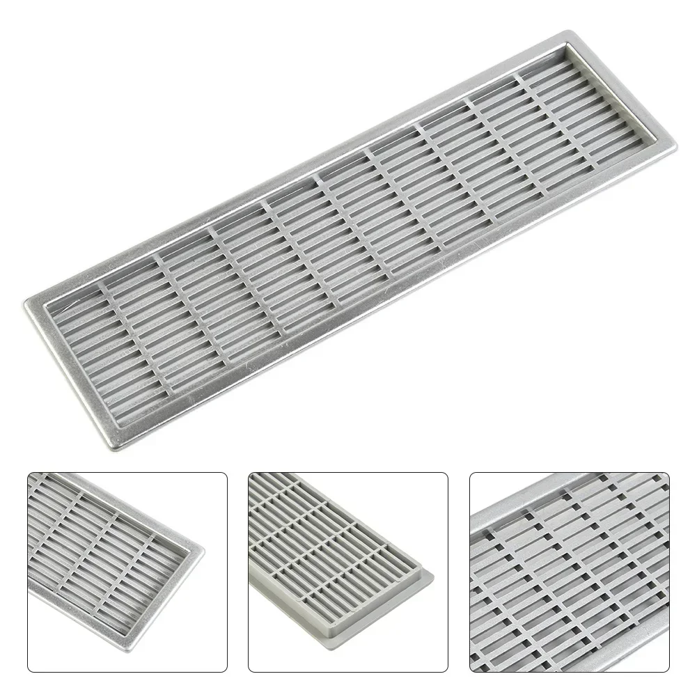 60 mm rechteckiger Schrank-Lüftungsgitter, Kleiderschrank-Entlüftungsgitter, Lüftungsabdeckung, Kleiderschrank-Lüftungsschlitze, Möbelbeschläge