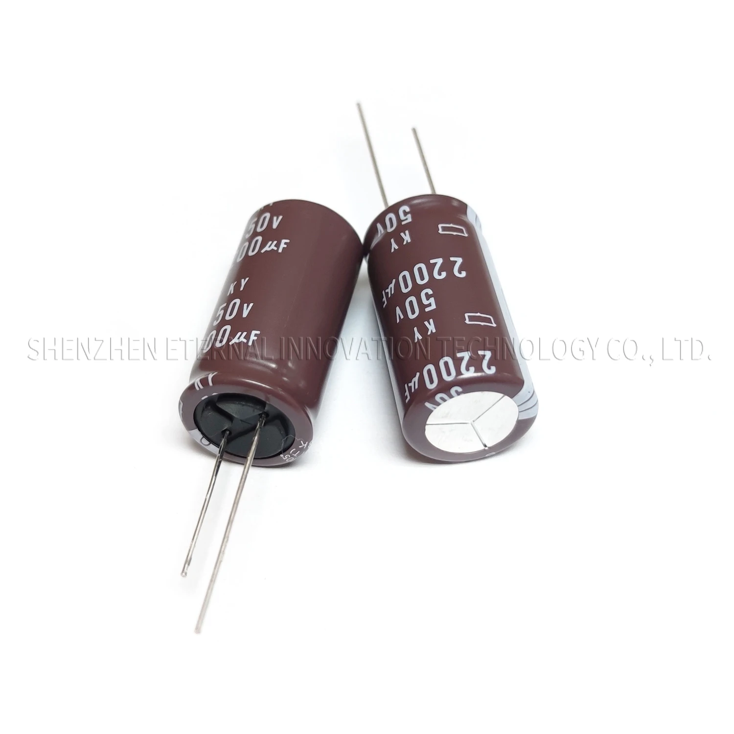 50pcs 50V2200UF KY 18X35.5 EKY-500ELL222MMP1S Original New NIPPON CHEMI-CON Electrolytic Capacitors NCC Long Life Low Impedance