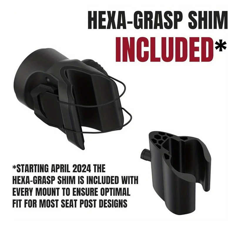 03 Tail Light Bracket for Mountain Road Bike Watch Stand Equipped with ATOP Knob for Enhanced Safety - Varia Seat Pole