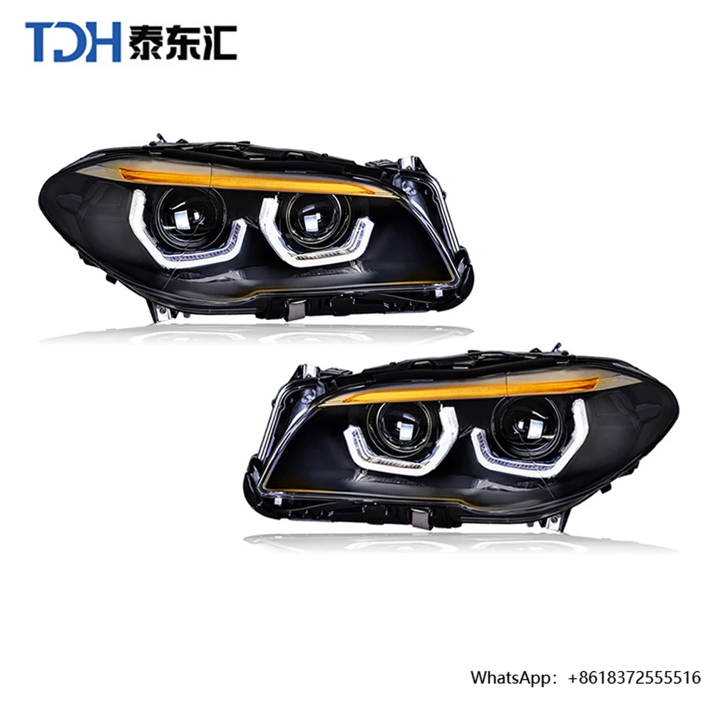 

High Quality for 5-series F10 F18 Headlights 100W LED Head Lamp Assembly with 6000K Color Temperature