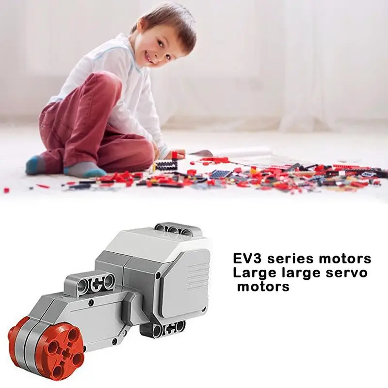 For EV3 Series Motors Large Servo Motors 45544 Blocks Toys Compatible For