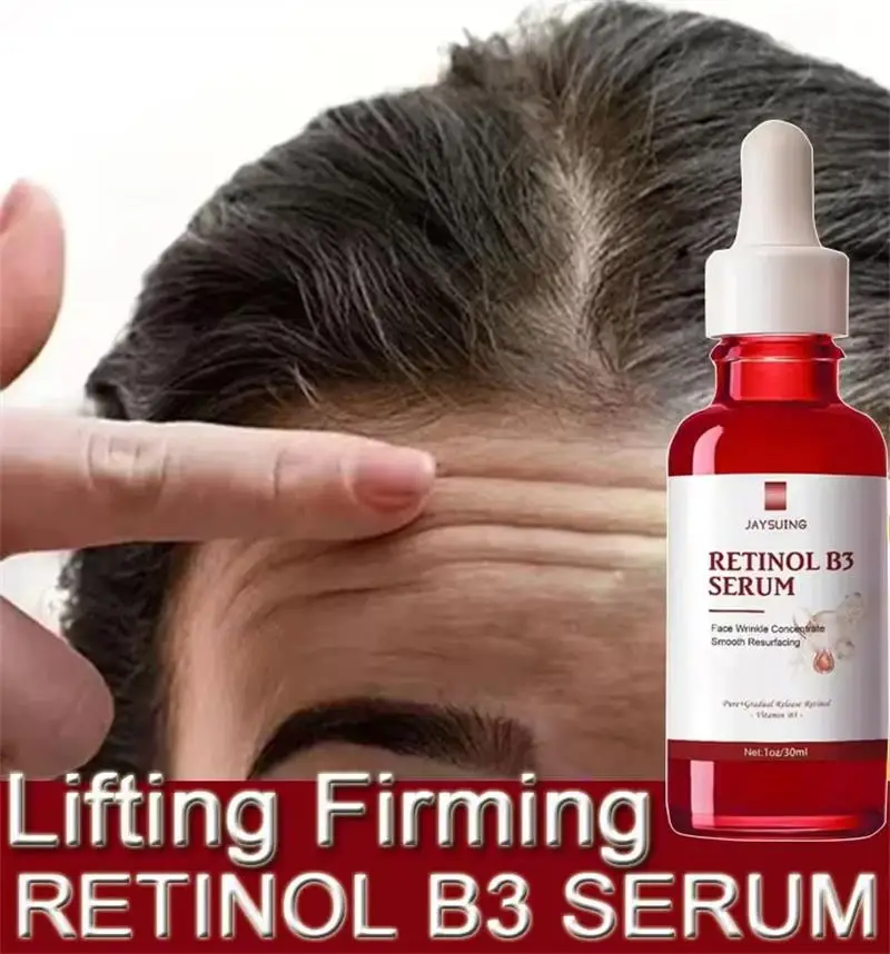 Retinol Wrinkle Remover Face Serum Instant Firming Lifting Anti-Aging Liquid Fade Fine Lines Whitening Korean Skin Care Products