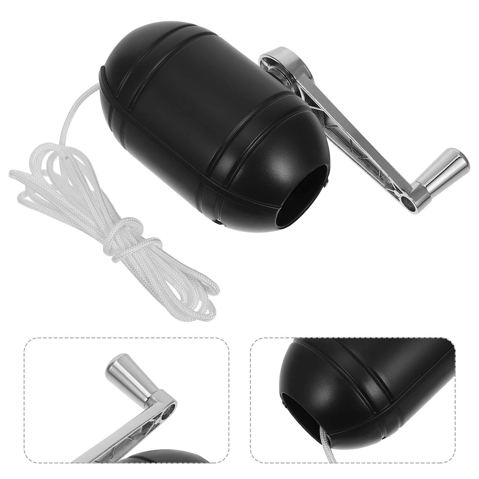 

Outdoor Patio Umbrella Crank Handle Replacement Heavy Plastic Black Antirust Patio Umbrella Repair Parts Cord Replacement