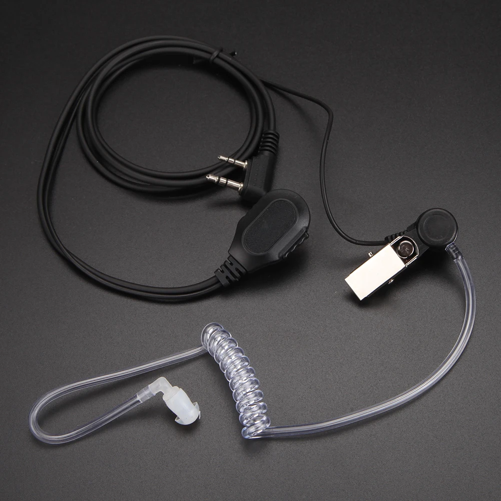 PTT Mic Earphone Earpiece Headphone Multifunctional Earphone Walkie Talkie Headset Privacy Accessories for Baofeng Kenwood Radio