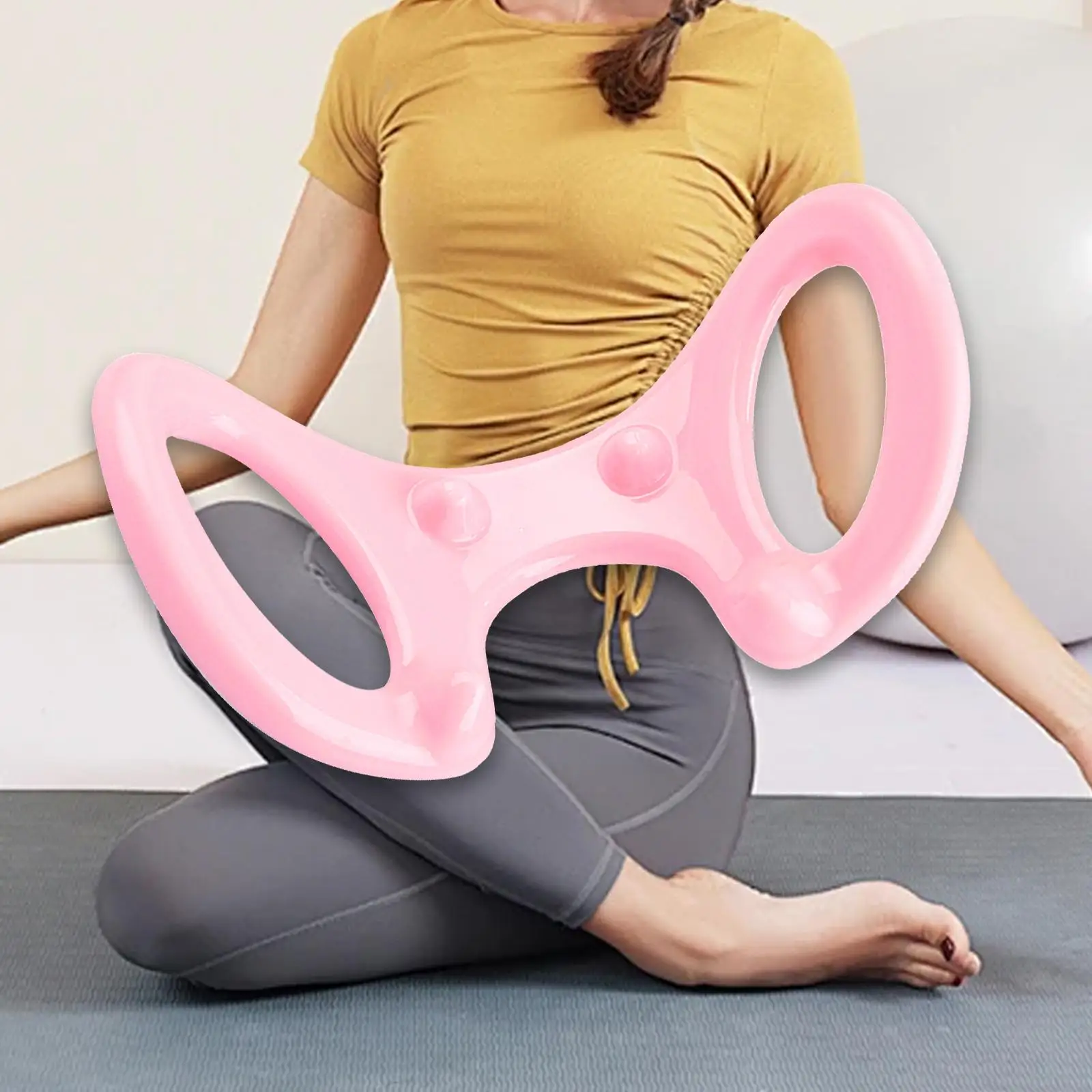 

Yoga Circle Equipment Portable Practical Full Body Stretching Massage Back Calf Home Gym Exercise Pilates Training Circle