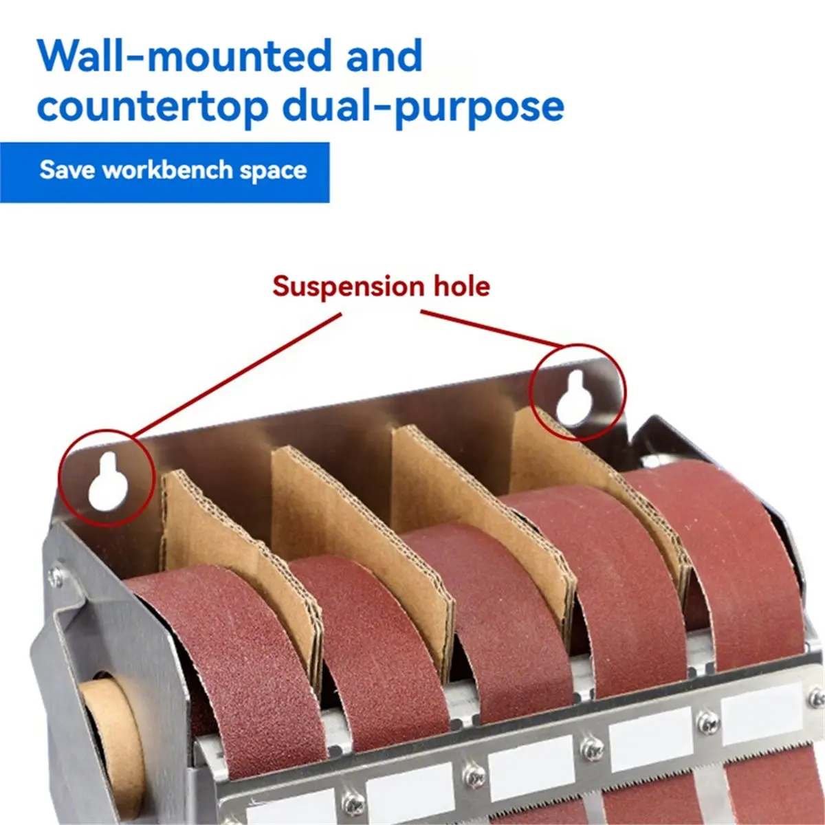 aabfk-supporto-per-nastro-abrasivo-in-acciaio-inox-rotolo-di-carta-abrasiva-5-grane-carta-abrasiva-150-240-320-400-600-per-metallo-legno-e-mobili