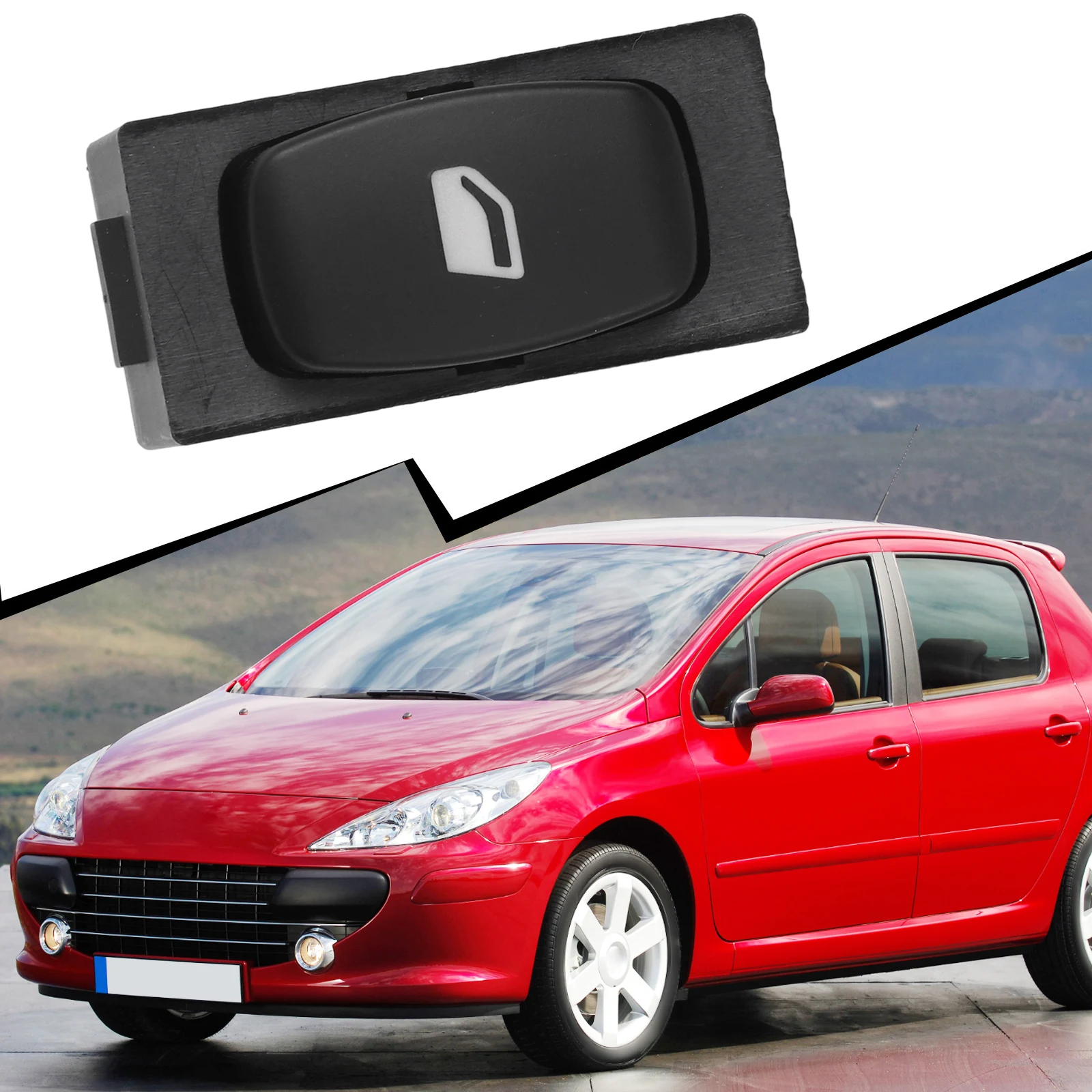 OEM Window Control Switch for For 307 3A C 2000 2014 3E Break 2002 2014 and For 407 2004 2010 with Part Number 6554E8