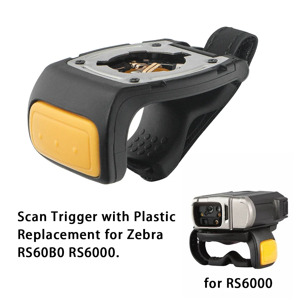 Scan Trigger with Plastic Replacement for Zebra RS60B0 RS6000