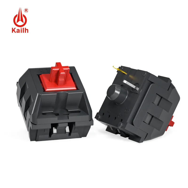 Custom Kailh KT Traditional Switch Set Linear Tactile Clicky 3 Pin Classic LEDSlot 1.9mm Pre Travel 4mm Total Third Party Seller