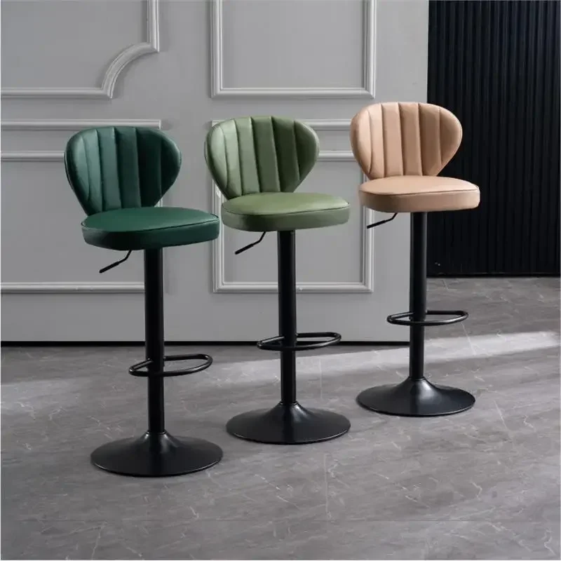 Height Chair Outdoor Bar Kitchen Chairs High Lightweight Manicure Barber Shop Make Up Stool Modern Silla De Bar Stools Tabouret