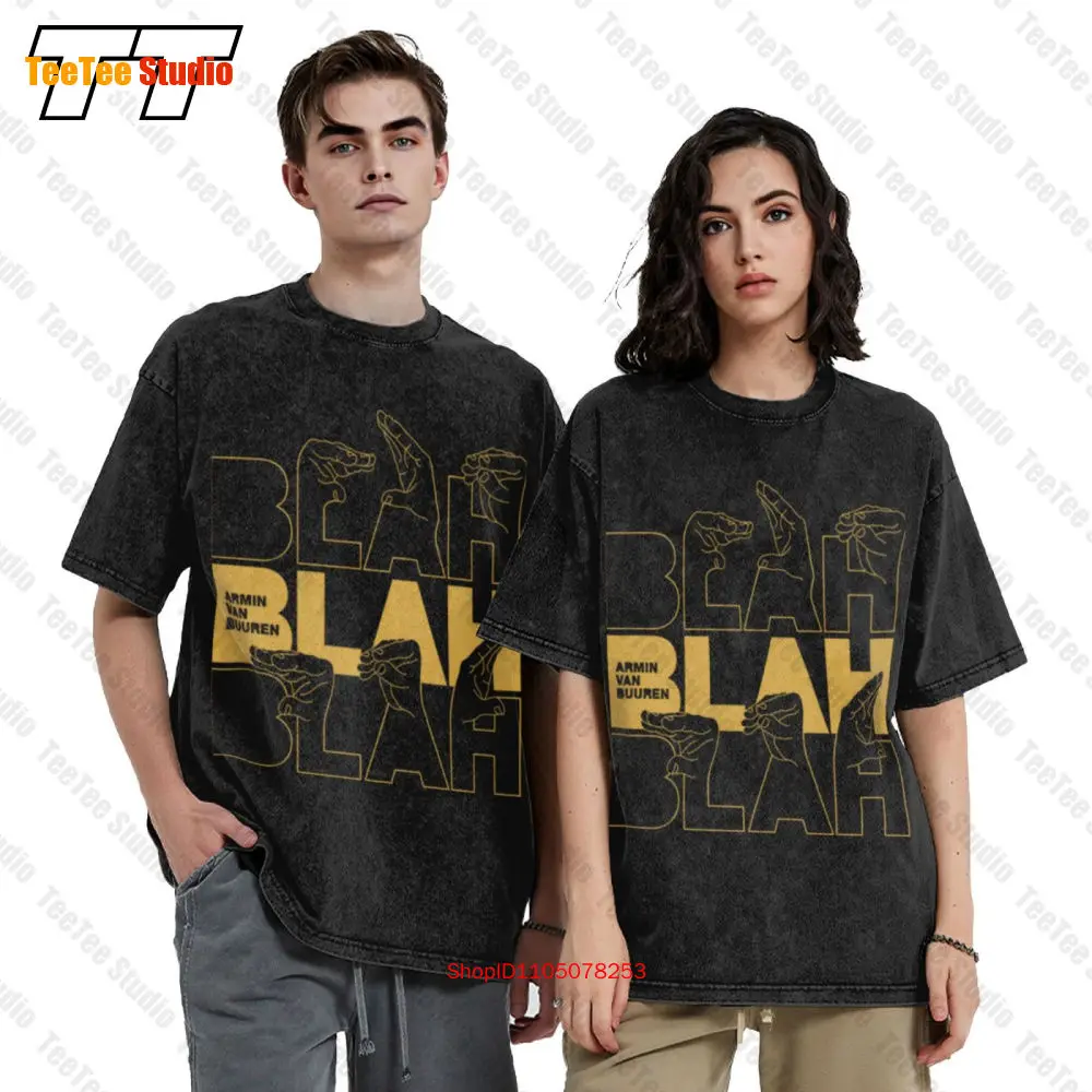 

Armin Van Buuren Blah Blah Blah Trance Music Aesthetic Clothing Oversized T-Shirt 0YJR