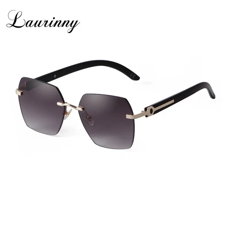 

LAURINNY 2023 New Fashion Luxury Brand Square Sunglasses Women Vintage Retro Sun Glasses HD Lens UV400 Protection Summer