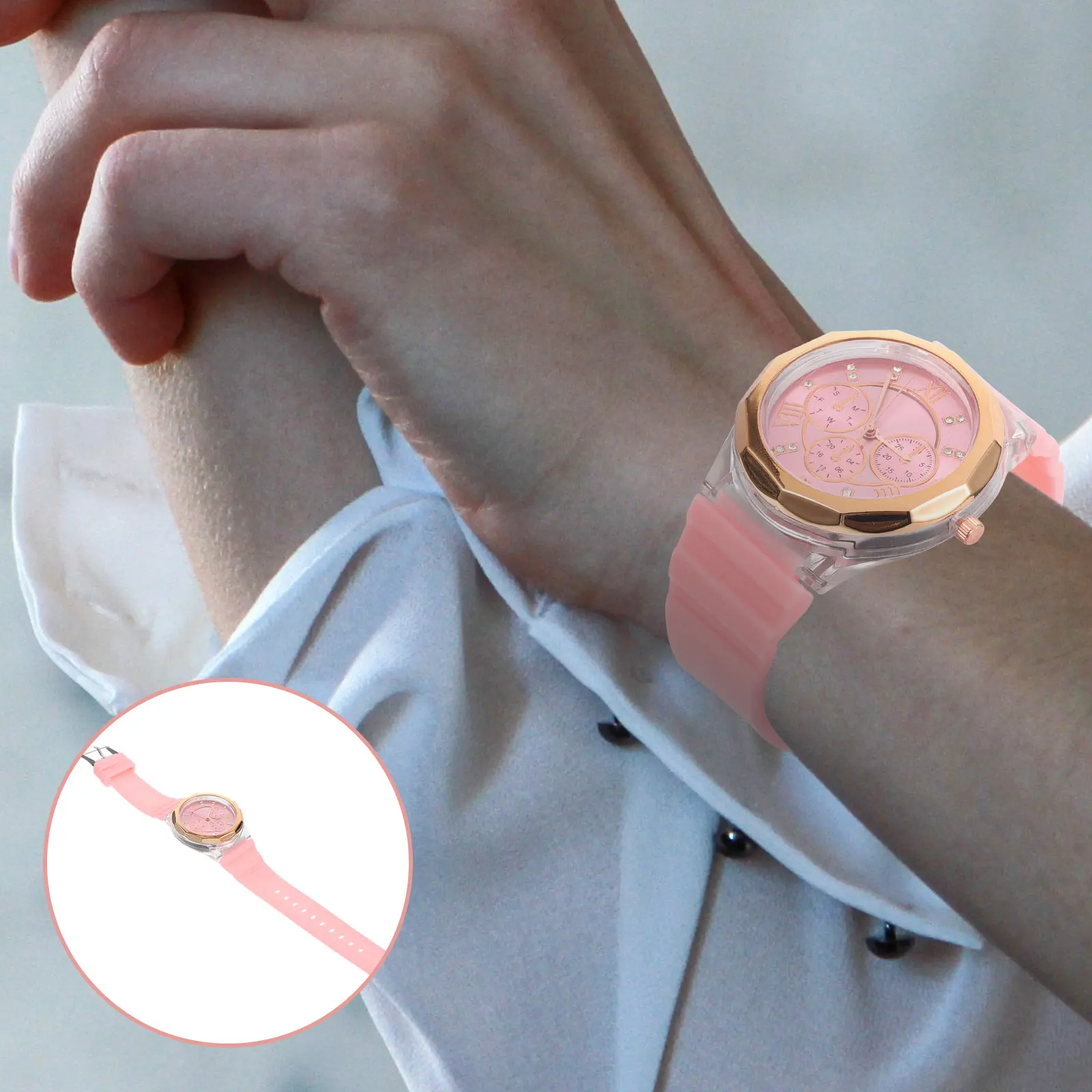 

Butterfly Quartz Watch Ladies Watches for Women Bracelet Stainless Steel Hollow Woman