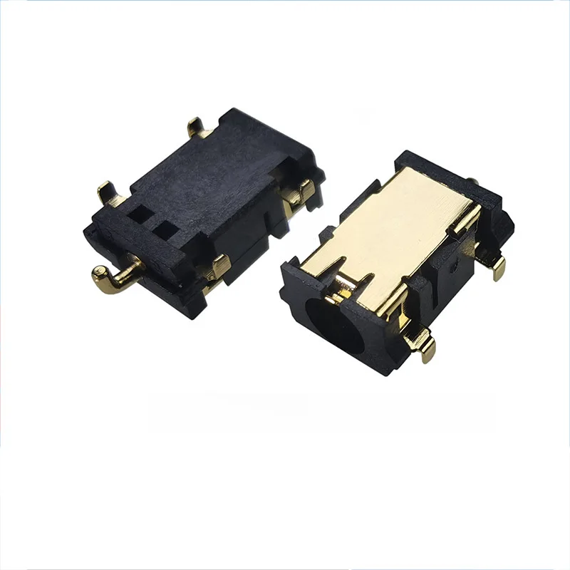 Dc-058/361 Heavy plate 0.8/1.3 Gold plated DC power interface Temperature resistant digital accessories DC socket