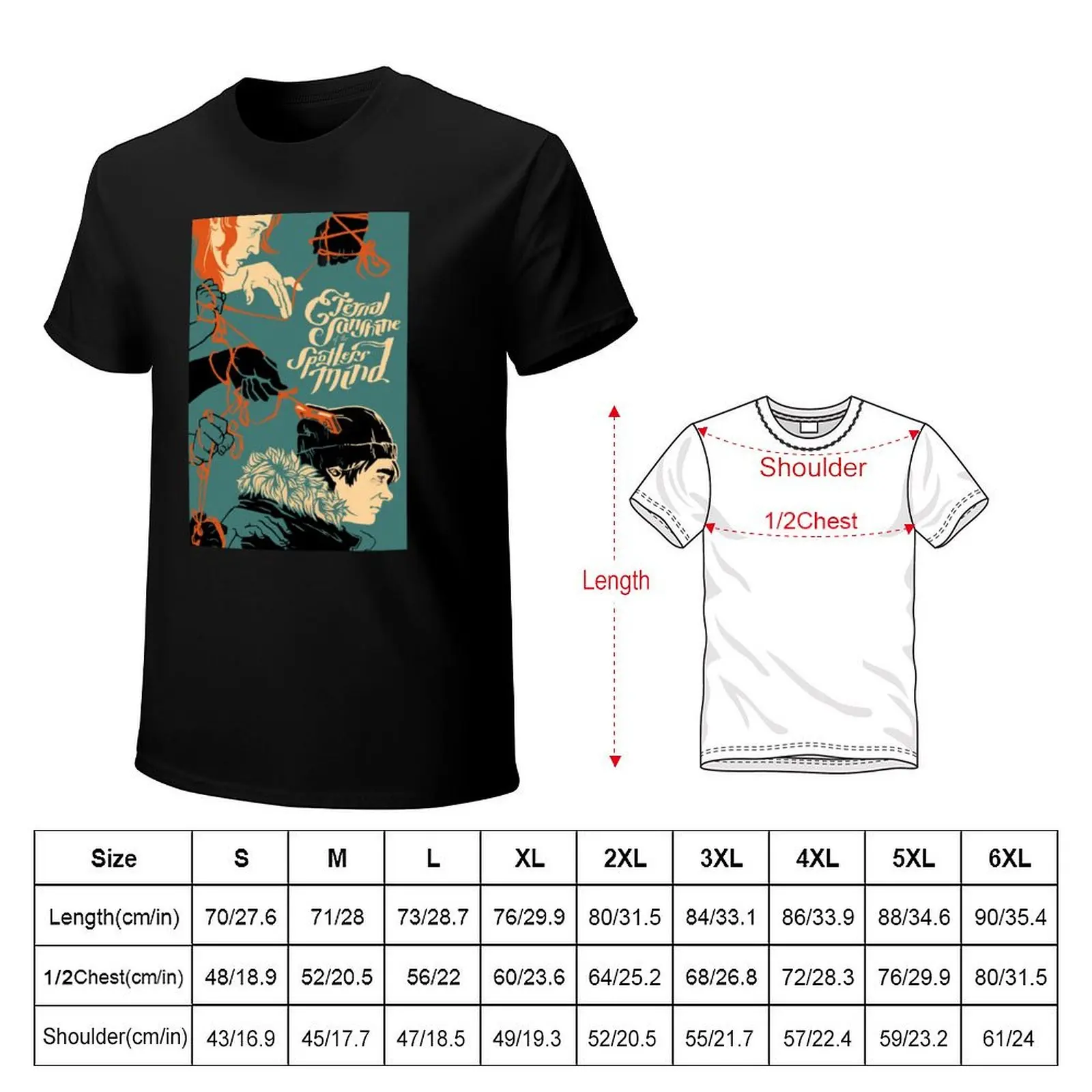 Eternal Sunshine of the Spotless Mind Cool T-Shirt Large Size Casual Tee Shirt