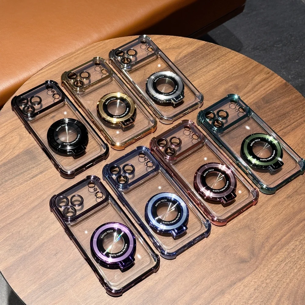 حافظة فاخرة مضادة للصدمات لهاتف آيفون 17 Air 16 15 14 13 12 11 Pro Max Plus X XS XR لغطاء Magsafe المغناطيسي