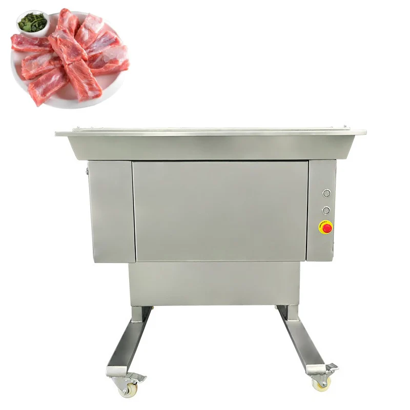 High Efficiency Rib Cutter Whole Chicken Slicer for Slaughter Meat Plants Fresh Bone-In Meat Poultry Cutter for Meat Slicing