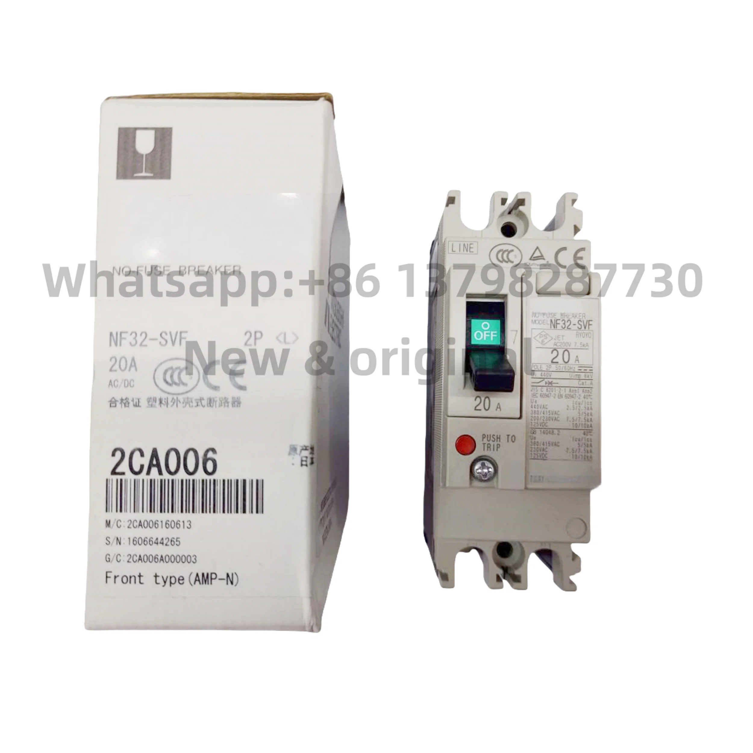 New original Circuit breaker air switch NF32-SVF 2P 20A