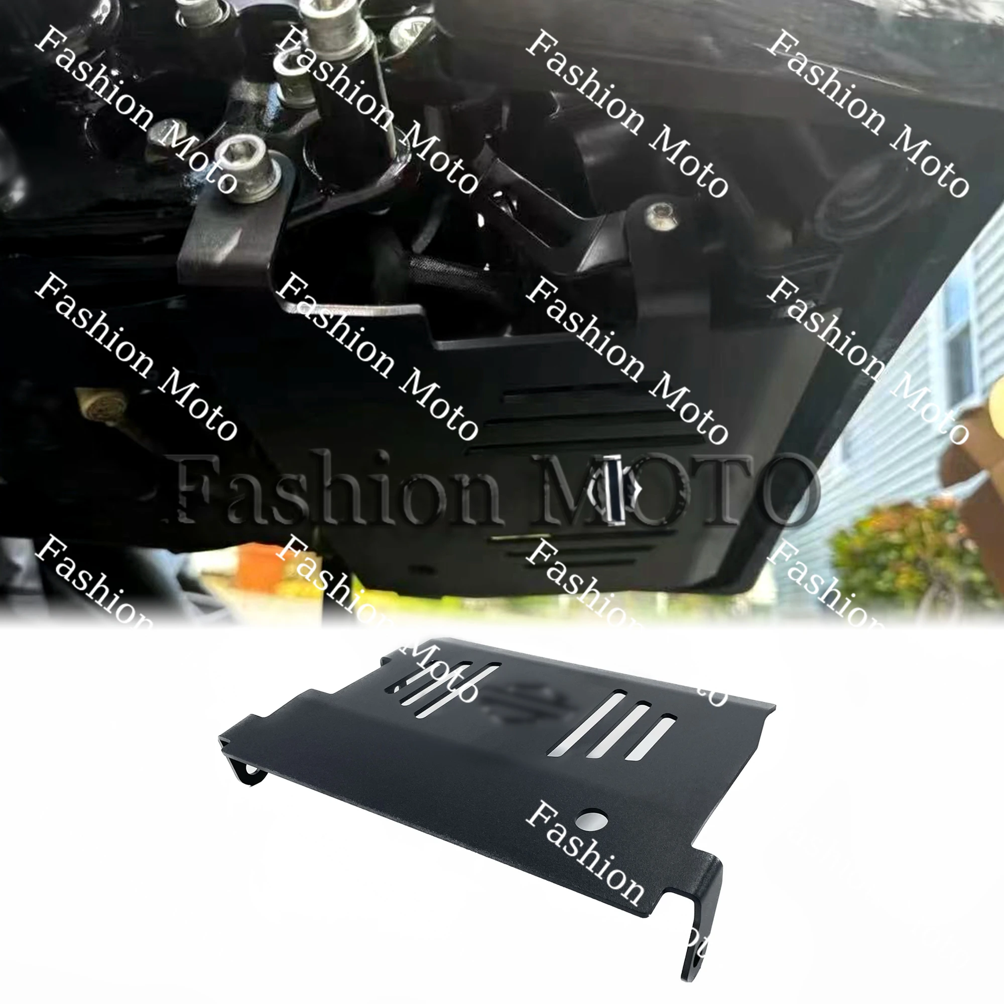 

For Harley Road Glide FLTRX /FLTRXSTSE 2024-UP Motorcycle Engine Protection Device Lower Accessories Skid Plate Lower Engine