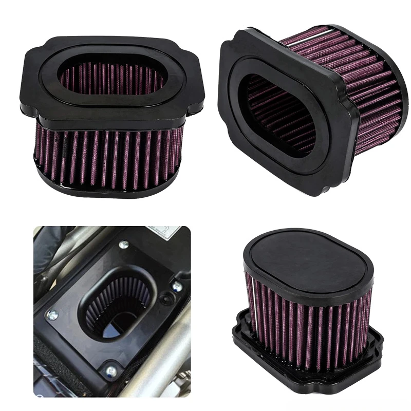 Motorcycle High Flow Air Filter For YAMAHA MT-07 FZ-07 XSR700 TENERE700 Rally Tracer 7 GT 700 YZF-R7 Intake Cleaner Accessories