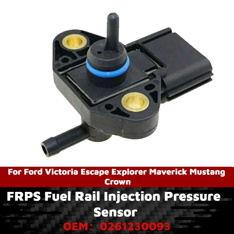 0261230093 FRPS Fuel Rail Injection Pressure Sensor F2E9G756AD For Ford Victoria Escape Explorer Maverick Mustang Crown Parts