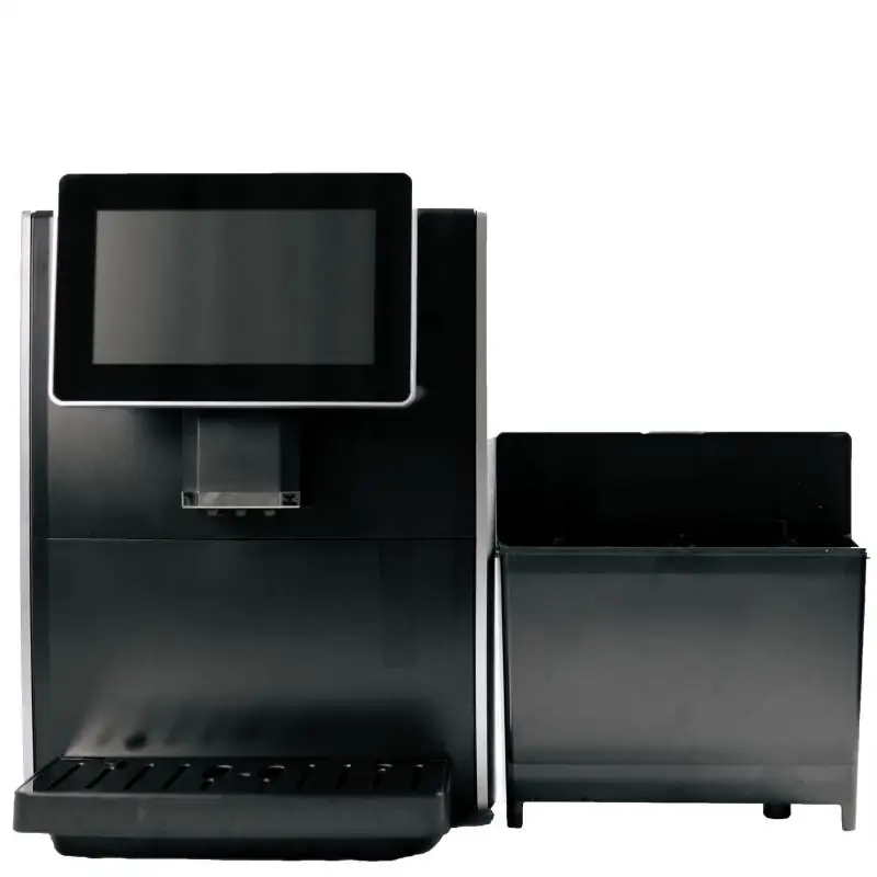 Fully Automatic Digital Italian Espresso Coffee Maker with Stainless Steel Grinder Hotels Cars Household Use Manual Power Source