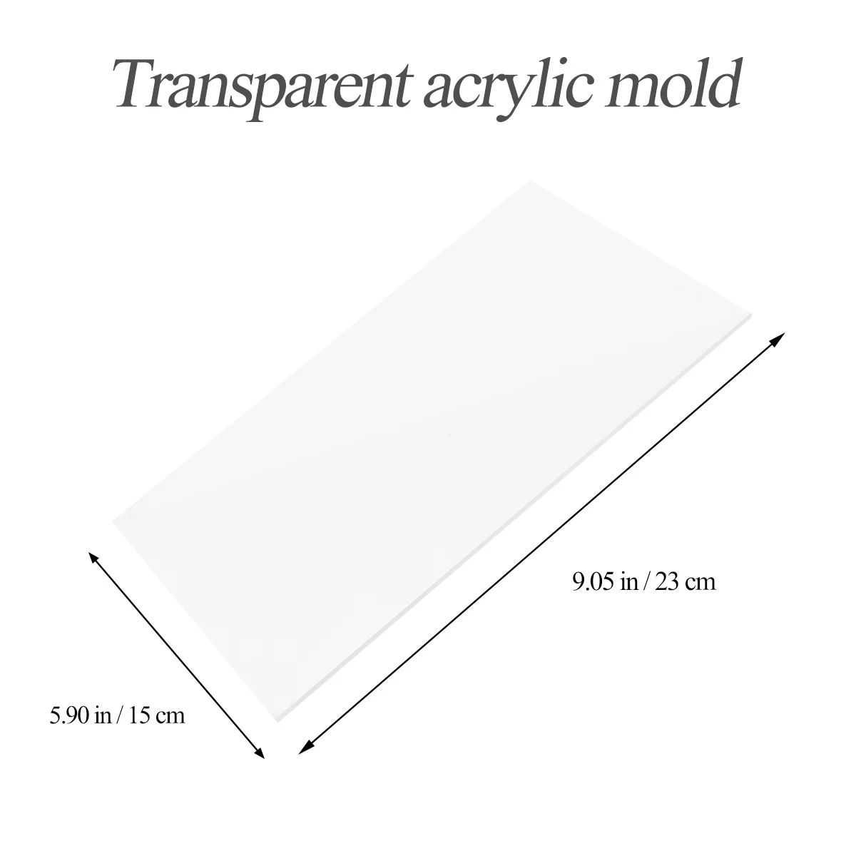 

4pc Laser Cut Plastic Sheets Transparent Acrylic Diy Keychain Pendant Template Craft Cutting Tool For Jewelry Making Handicraft