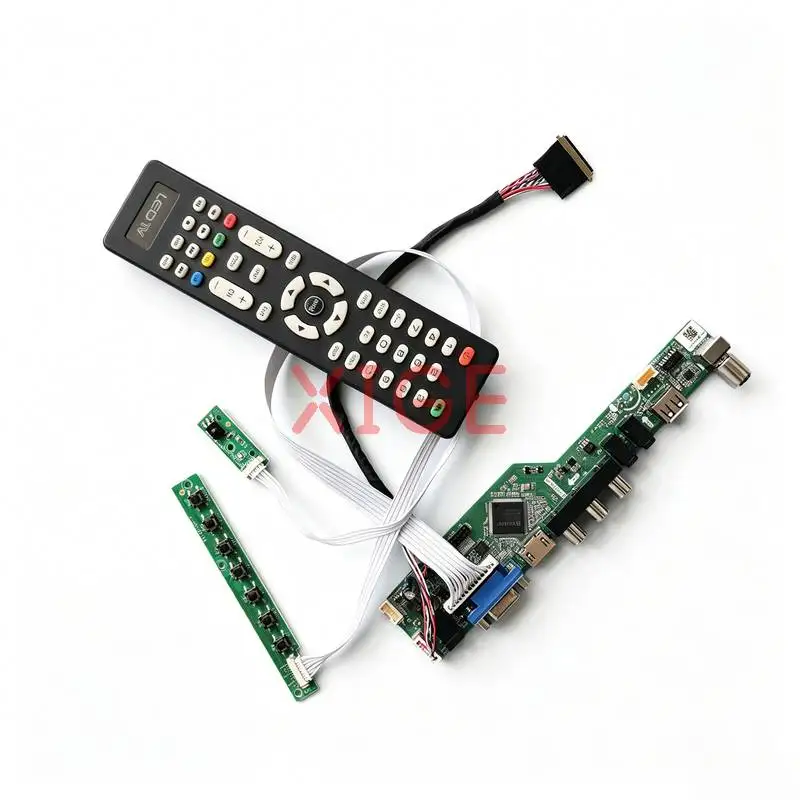 

For LTN156AT27 LTN156AT23 LTN156AT24 LTN156AT26 Drive Board DIY Kit 40-Pin LVDS Laptop Monitor 1366x768 1366*768 HDMI+VGA+AV+USB