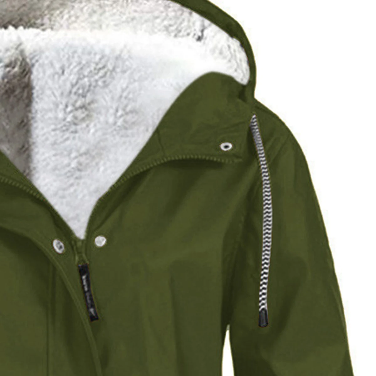 Chaqueta con capucha para mujer, cortavientos impermeable, abrigo cálido para snowboard, verde, 5XL, Invierno